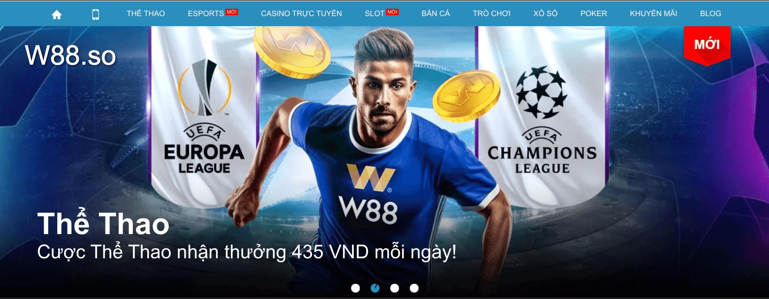 W88.so - Cổng game cá cược trực tuyến an toàn, tỷ lệ thưởng hấp dẫn