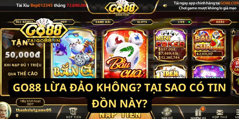 Go88 Ski: Trải nghiệm trò chơi đỉnh cao và cơ hội thắng lớn tại Go88